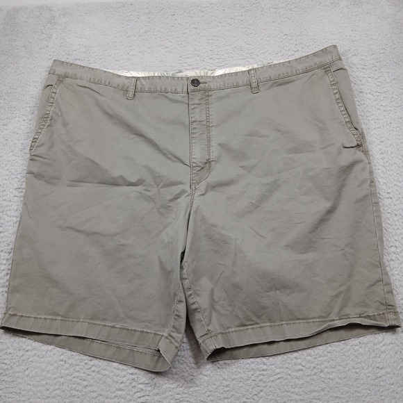 Tommy Bahama Shorts Men 46R Khaki Cotton Stretch Casual read - Picture 2 of 7